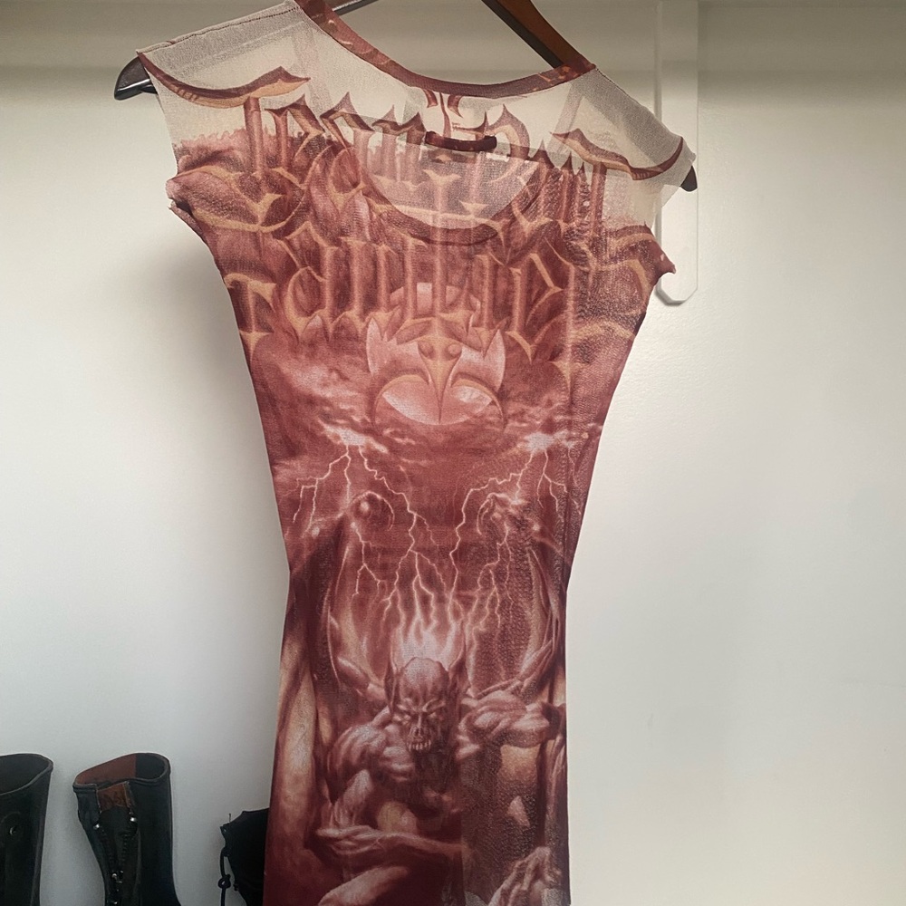 Jean Paul Gaultier ss01 satan mesh original - Picture 2 of 6